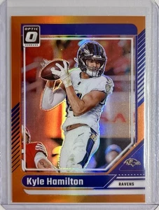 2024 Panini Donruss Optic Kyle Hamilton #18 Orange 076/249 Baltimore Ravens NFL - Bild 1 von 3