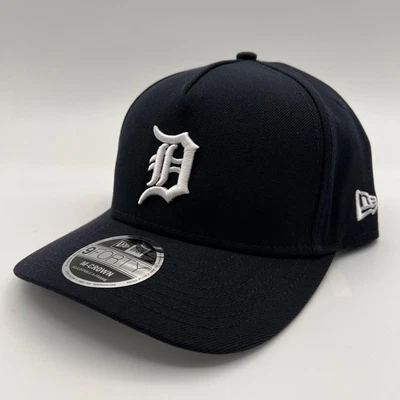 Gorra New Era Detroit Tigers Azul Marino Logo Marco A 9Forty Ajustable Snapback Foto 1 de 4