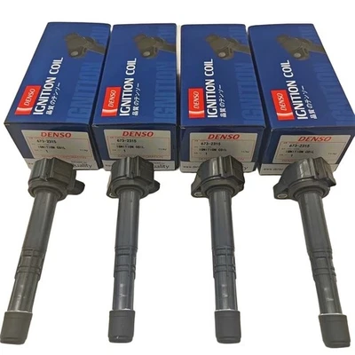 4X DENSO 30520-5A2-A01 Ignition Coils For Honda Accord CR-V Acura ILX TLX 2.4L - Image 1 of 4