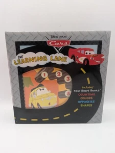 Disney Pixar Cars The Learning Lane 4 Books Colors Shapes Counting Opposites VGC - Picture 1 of 14