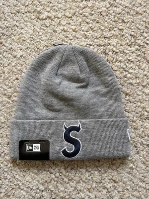 Nuevo en Caja Gorro Supreme New Era S Logo (FW22) Gris Jaspeado Foto 1 de 4