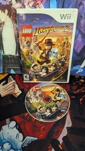 LEGO Indiana Jones 2: The Adventure Continues Nintendo Wii No Manual Tested - Picture 1 of 5