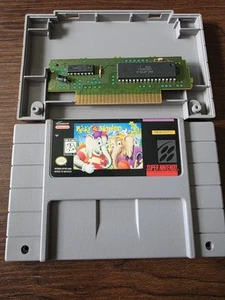 Packy & Marlon (SNES) rara cartuccia puzzle educativo classico retrò vintage - Foto 1 di 3