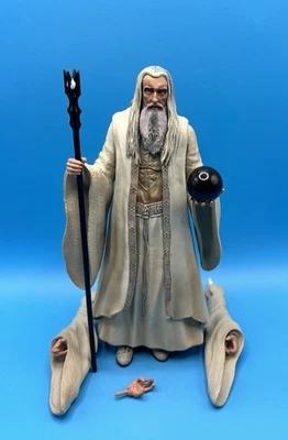 Diamond Select Lord of the Rings Saruman 7” Action Figure Complete Fast Shipping - Image 1 of 4