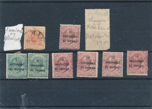 Lombardie 1854 and Venezia 1918 small lot mint and used - Picture 1 of 1