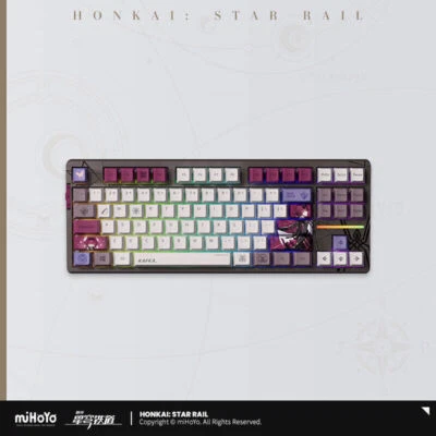 miHoYo Honkai Star Rail Kafka RGB Official Mechanical Keyboard Backlit Keyboard - Image 1 of 4
