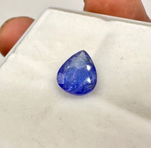 natural Tanzanite, tanzanite pear shape loose faceted gemstone 2.75 Ct 10x8x4 mm - Picture 1 of 12