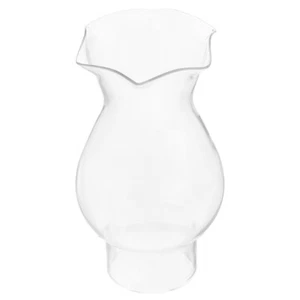 Glass Lampshade Work Antique Oil Lantern Globe Replacement Chimney for - Imagen 1 de 12