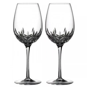Waterford Lismore Essence Crystal Goblet Glasses | 2pc Set - Bild 1 von 4