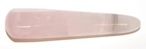 Rose Quartz Wand 100mm 4" Size Polished Carved Crystal Exact One Shown (01) - Picture 1 of 1