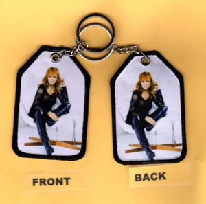 REBA McENTIRE SUBLIMATION Key Chain APPROX SIZE 3.5X2.25" - Picture 1 of 1