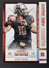 2015 Panini Contenders Draft Picks Game Day Tickets #54 Gary Nova - NM-MT