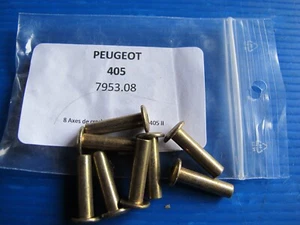 8 Assi Di Gancio Cappa Aspirante Per Peugeot 405 II - Foto 1 di 1