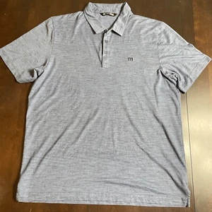 Travis Matthew Polo Shirt Blue Men’s Size XL - Picture 1 of 6