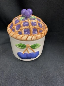 Blueberry Pie Sugar Bowl - Picture 1 of 5