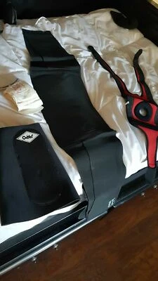  Compression Knee Support Sleeve Lot Of 2, lumbar support, gauze bandage - Image 1 of 4