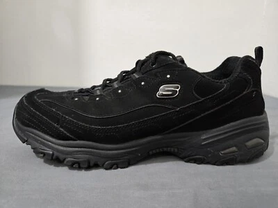 Skechers D'lites 女式 10 W 黑色鞋 — 第 1/4 张图片