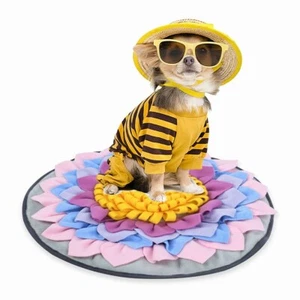 Hund Schnüffelteppich Katze Futtermatte Trainingsmatte Haustier Puzzle Spielzeug - Bild 1 von 5