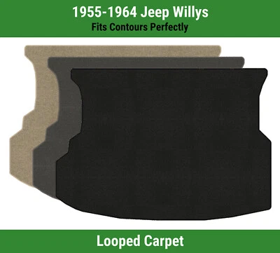 Коврик грузовой Lloyd Classic Loop для Jeep Willys 1955-1964 годов выпуска  - Изображение 1 из 4