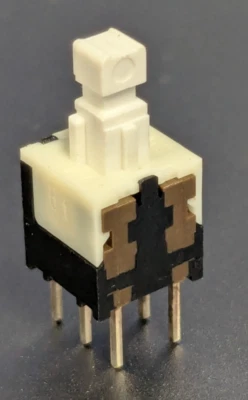 NOS Uniden Radio Pushbutton Switch Part# BSWY0491001 - Image 1 of 2