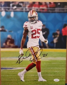 Richard Sherman San Francisco 49ers Seahawks Stanford Autographed 11x14 JSA - Picture 1 of 2