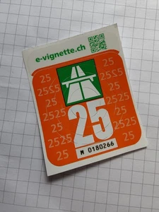 Vignette Schweiz 2025 - Bild 1 von 1