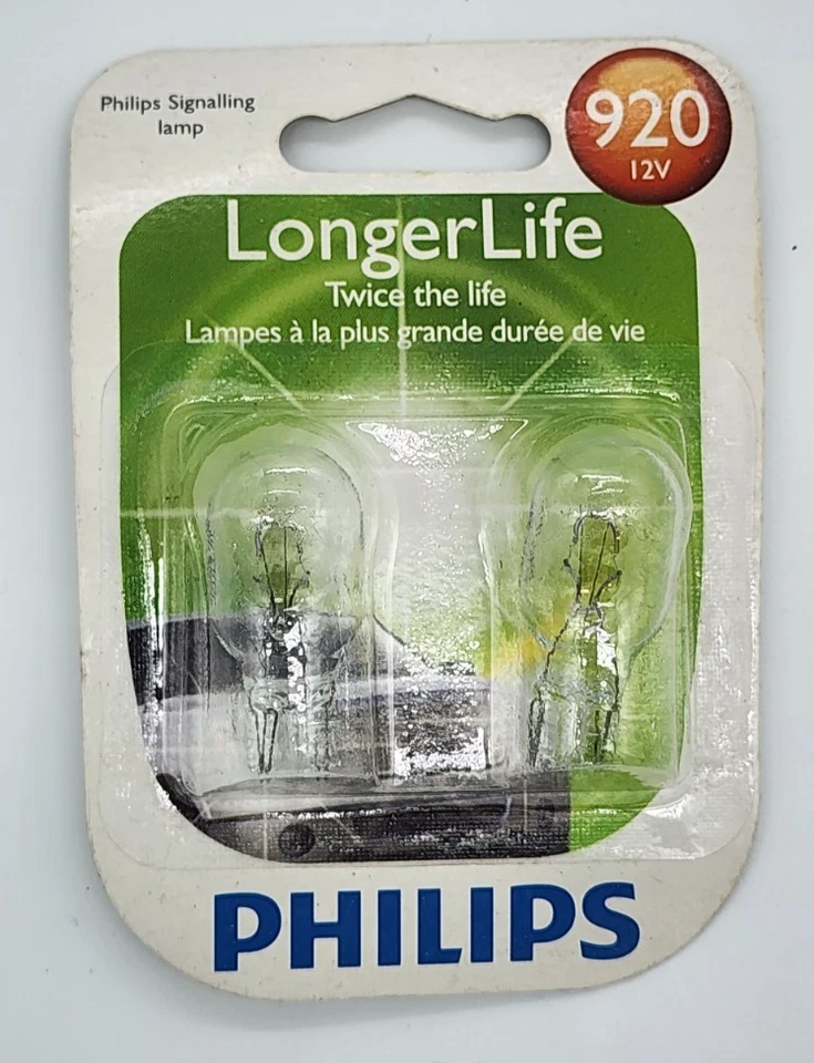 Philips 920LLB2 LongerLife Lámpara de maletero Bombilla 920 - PACK DE 2 Foto 1 de 3