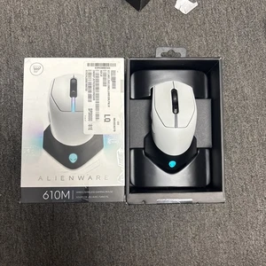Alienware AW610M Wireless Gaming Mouse - Lunar Light - R0XJX - Picture 1 of 5