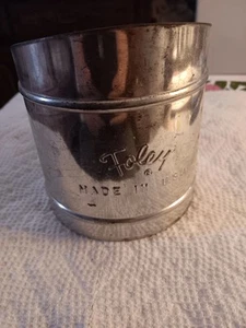 Vintage Foley 4" Aluminum Flour Sifter. Used But In Good Condition - Picture 1 of 5