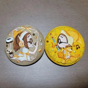 Hazuki Ojamajo Doremi Embroidered Can Badge - Picture 1 of 1