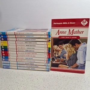 Mills and Boon Vintage x15 Bundle Lot Romance Love Sexy Erotic Paperback Novels  - Picture 1 of 19