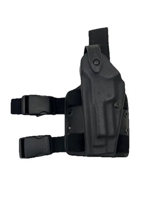 Safariland Beretta 92 Tactical Leg Holster, Black, Left Hand, LH, 6005-73 - Image 1 of 4