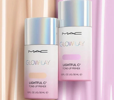 MAC Lightful C+ Coral Grass Tinted Primer SPF45 PA ++++ 30ml 1oz / Tracking - Image 1 of 2