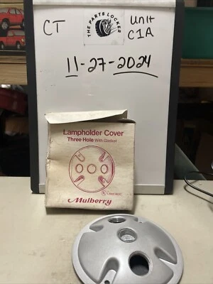 Mulberry 30377 Three 1/2” I.P.S. Holes Round Box Lamp holder Cover - Image 1 of 2