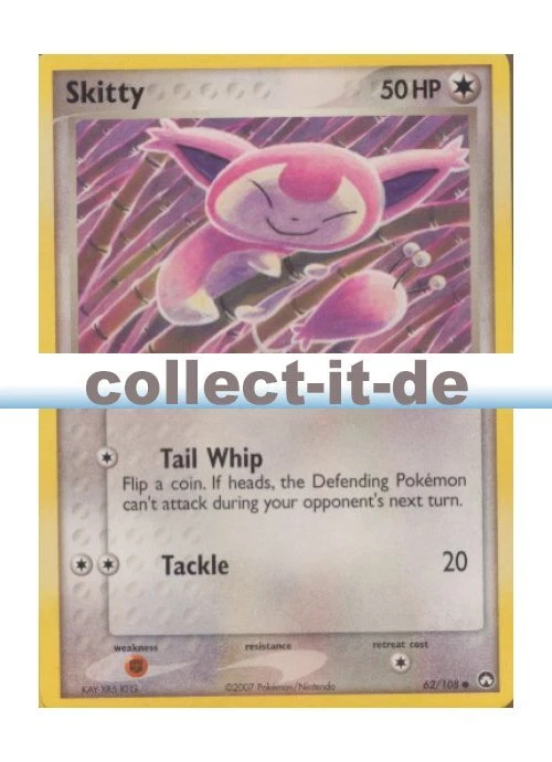 Pokemon EX Power Keepers - 62/108 - Skitty - ENGLISCH - Bild 1 von 1