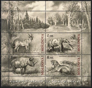 Moldova 2010. Wild Animals nice sheet MNH (**) - Picture 1 of 1