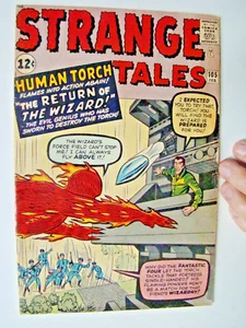 Strange Tales #105 Human Torch Jack Kirby & Steve Ditko Art 2nd Wizard 1963 5.0 - Picture 1 of 7