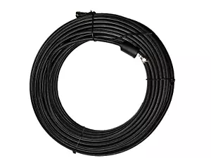 Cavo satellitare digitale coassiale - RG6-75 piedi nero con connettori - Foto 1 di 3