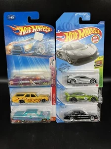 HotWheels Lot Of 6 Custom 59 Cadillac Bentley koeinsegg Jesko Chevy Impala - Picture 1 of 5