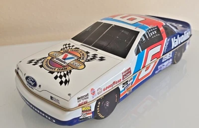 1995 Valvoline Mark Martin Tin Race Car with 100 Cards - Image 1 of 4