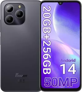 2025 FOSSiBOT S2 Handy Ohne Vertrag 20GB+256GB 6,72 Zoll Smartphone 4G Dual SIM - Bild 1 von 12