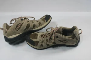 Columbia Omni Grip Women's 8.5 Beige Lace Up Techlite Sneakers BL3947-269 - Picture 1 of 9