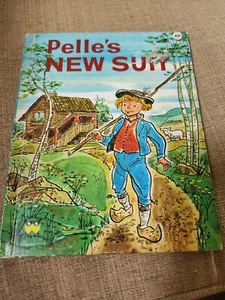 Vintage Children's Wonder Book PELLE'S NEW SUIT 1975 Printing Hardcover - Imagen 1 de 5
