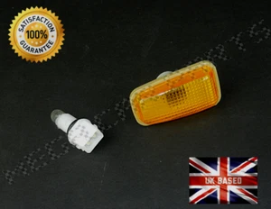 FOR CITROEN DISPATCH 1994-2007 1x FRONT WING SIDE INDICATOR TURN LIGHT AMBER NEW - Picture 1 of 4