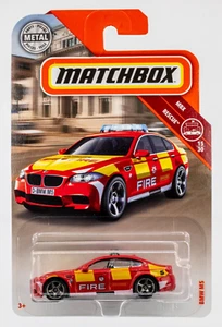 2018 Matchbox #68 BMW M5 RED | FIRE | FSC - Picture 1 of 1