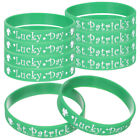  10 Pcs Sports Wristbands Irish Bracelet St. Patricks Day Ornaments Outdoor