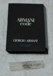 Giorgio Armani Code 0.04 fl. oz. Eau De Toilette Cologne Sample For Men - Picture 1 of 1