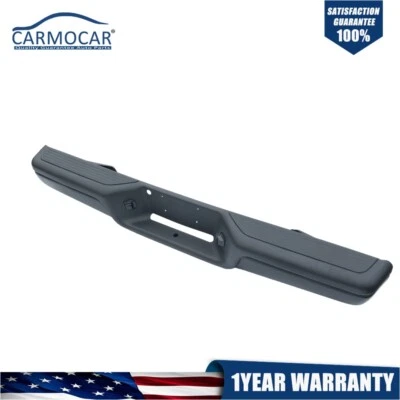 Conjunto de parachoques trasero de acero negro para Dodge Dakota 1997-2004  Foto 1 de 4