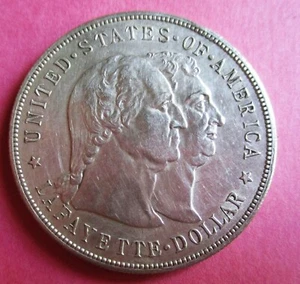 1900 LAFAYTTE SILVER DOLLAR CLASSIC COMMEMORATIVE. CIRCULATED. BETTER GRADE. - Picture 1 of 2