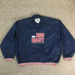 Cape Cod Sportswear Jacket Mens 2XL Navy BlueV-Neck Pullover Windbreaker Lining - Picture 1 of 12